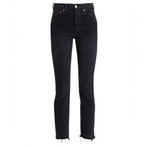 RE/DONE Comfort Stretch Double Needle Long Jeans Size 28